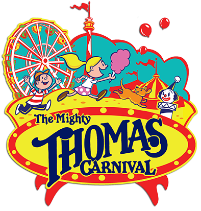 Vintage 1950s Art B Thomas Shows North Dakota Carnivel Circus Show NOS New